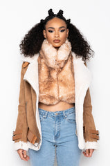 BLEECKER STREET SUEDE BOMBER JACKET
