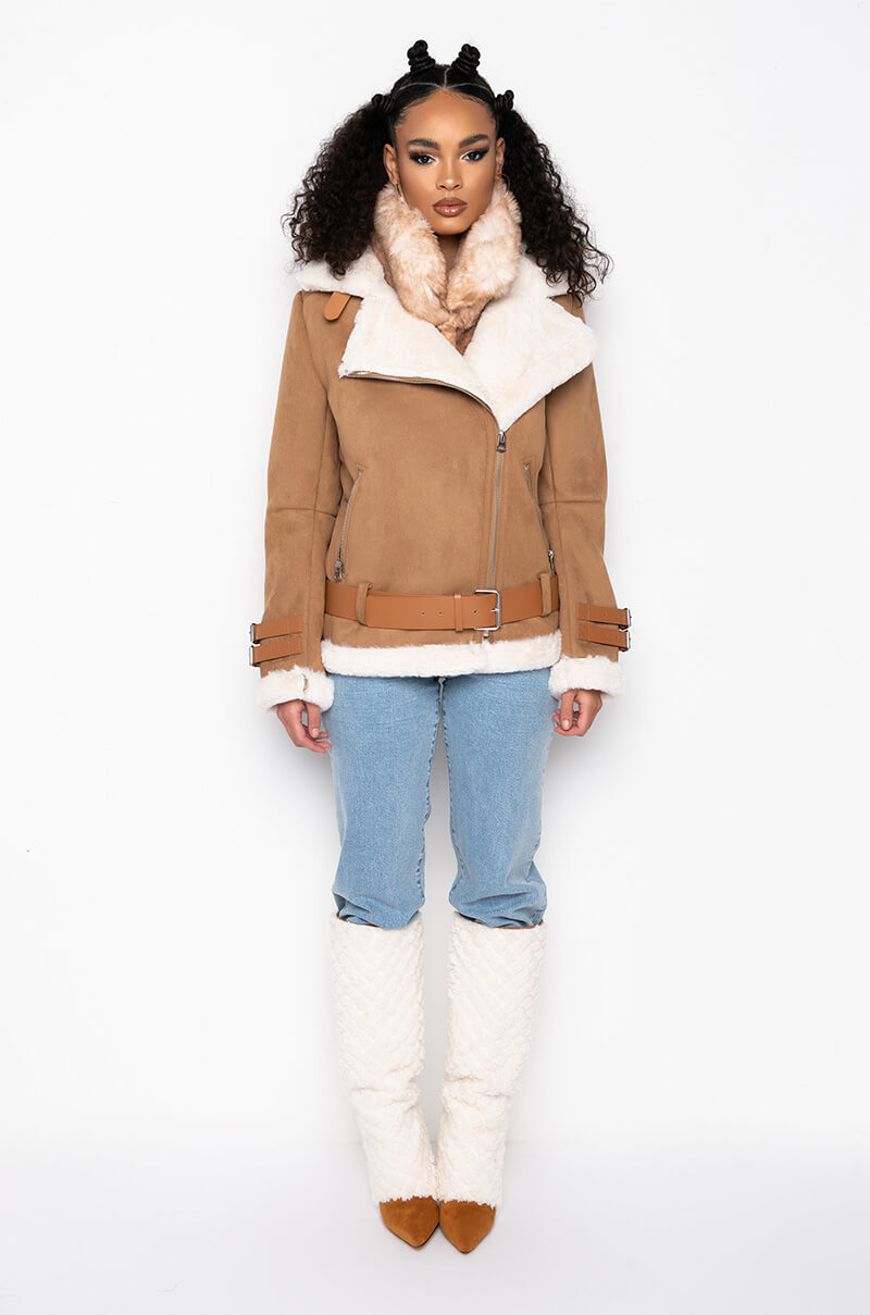 BLEECKER STREET SUEDE BOMBER JACKET