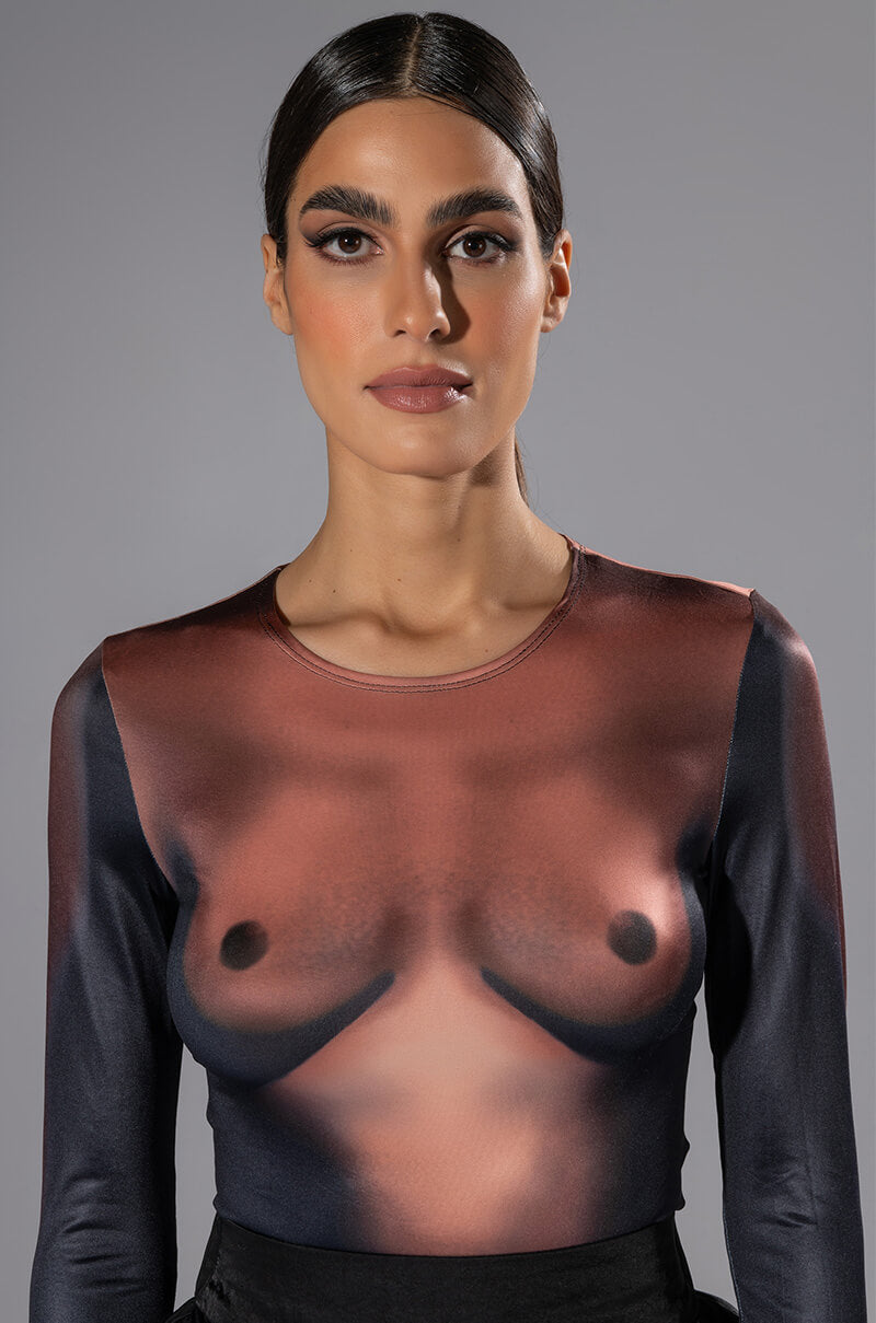 BODY MOVES LONG SLEEVE BODYSUIT