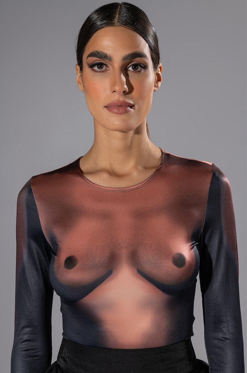 BODY MOVES LONG SLEEVE BODYSUIT