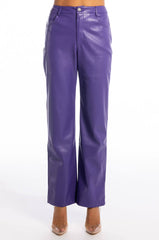BOSS UP FAUX LEATHER PANTS