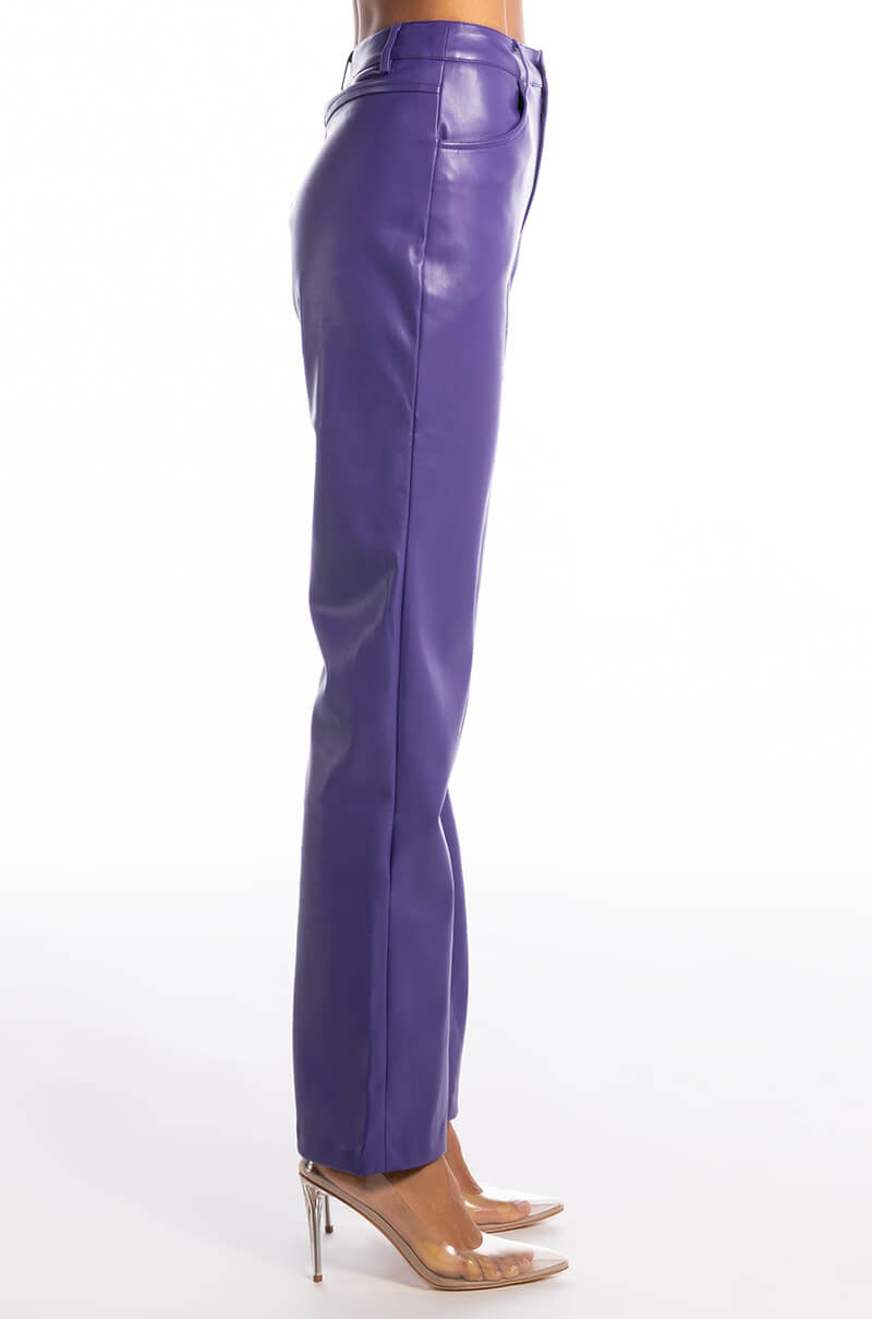 BOSS UP FAUX LEATHER PANTS