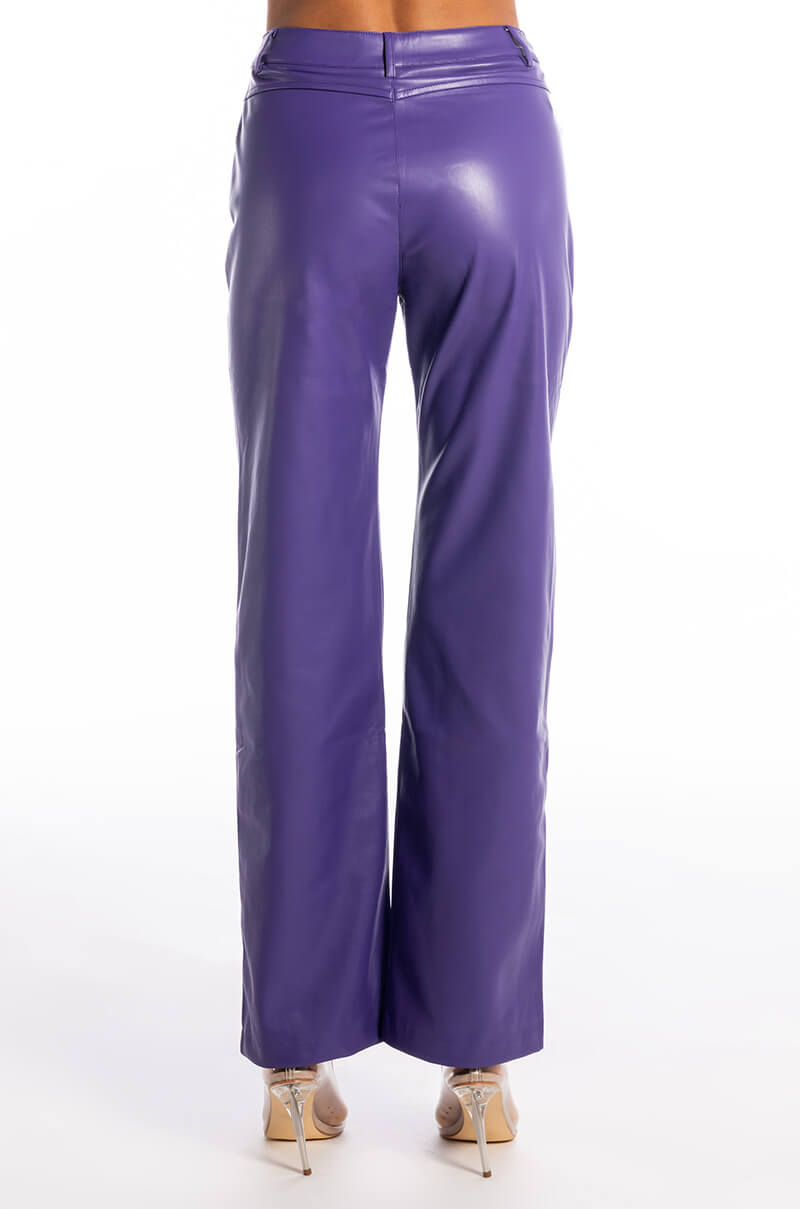BOSS UP FAUX LEATHER PANTS