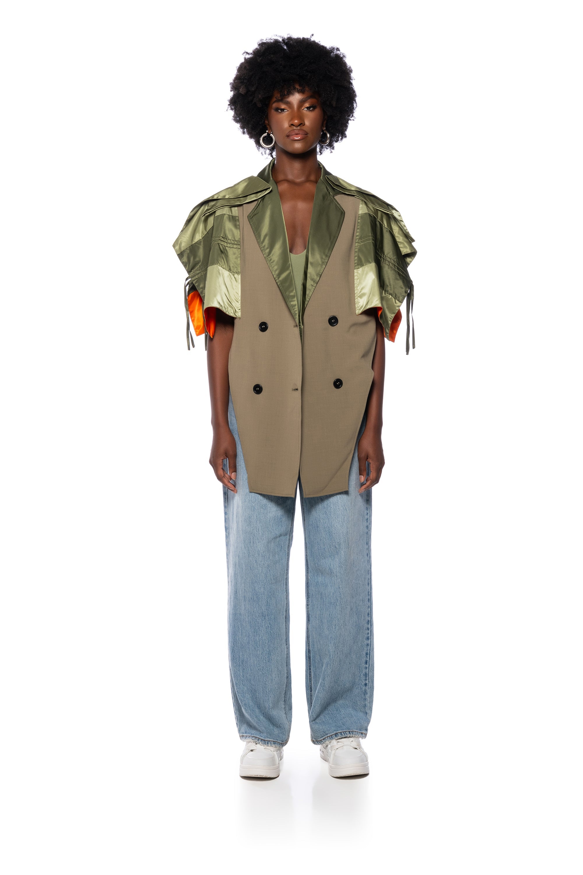 BOWERY DECONSTRUCTED MILITARY VEST