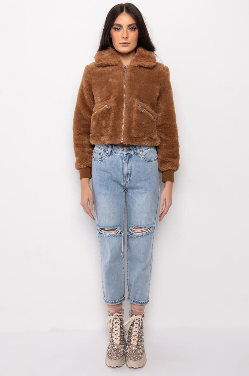 BOXUM TEDDY BOMBER JACKET