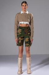 BREAK THE RULES CARGO SHORT