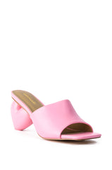 BUBBLEHEART CHUNKY SANDAL IN PINK