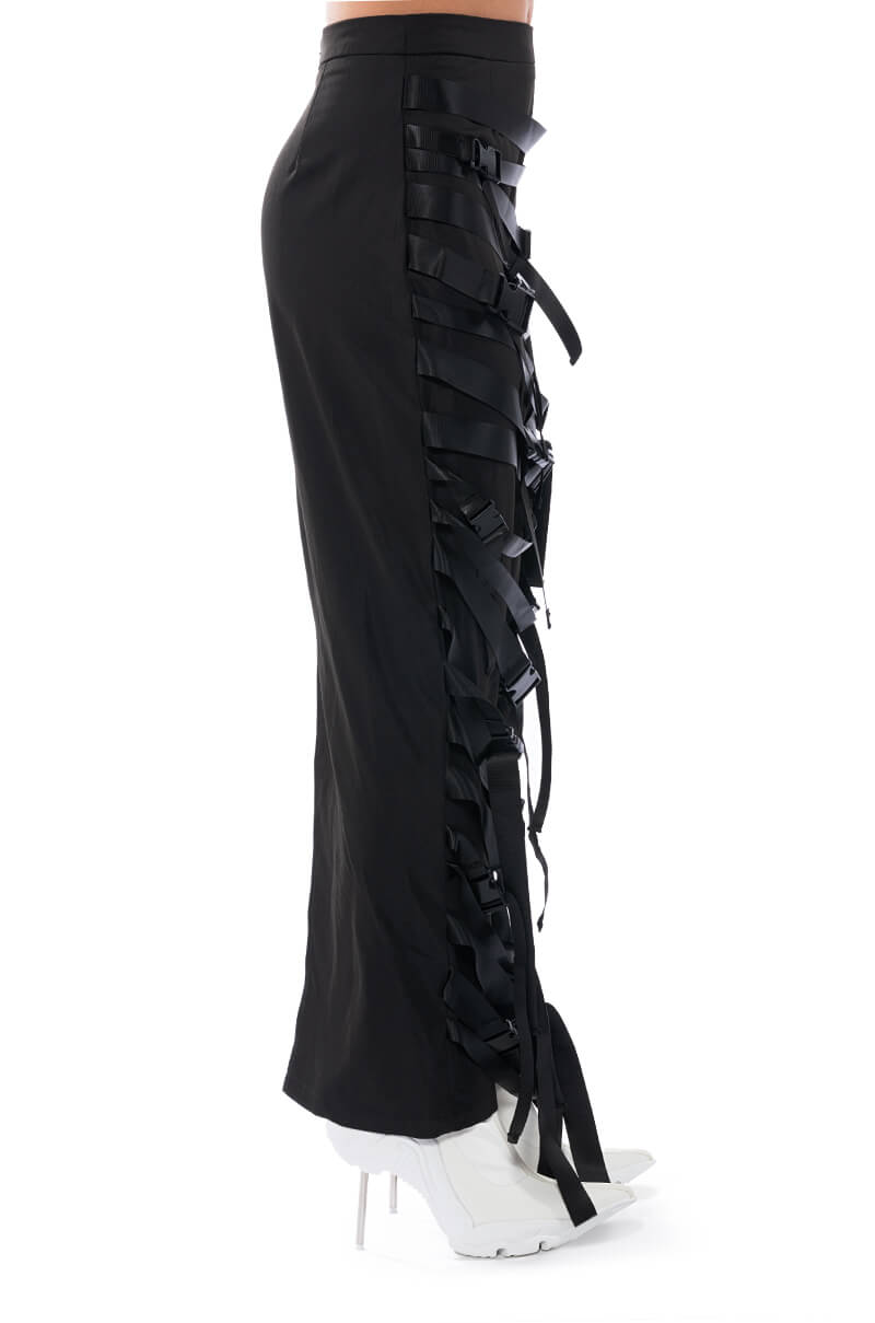 BUCKLE UP MAXI SKIRT