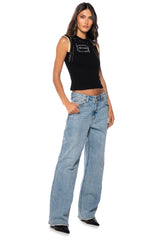 BUSY RIGHT NOW EMBELLISHED TANK