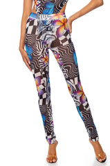 BUTTERFLY TEARS MESH LEGGING