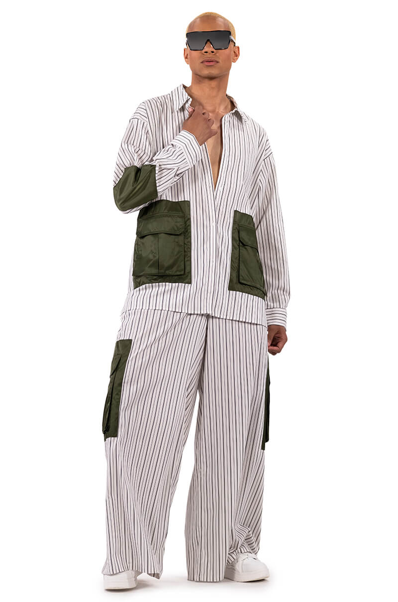 CALLIE CARGO WIDE LEG PANT