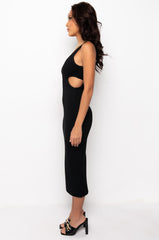 CAN'T MISS ME BANDAGE MAXI DRESS WITH OPEN BACK