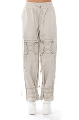 CARA ELASTIC DETAIL UTILITY JOGGER