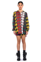 CASUALLY COOL PLAID BUTTONDOWN