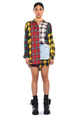 CASUALLY COOL PLAID BUTTONDOWN