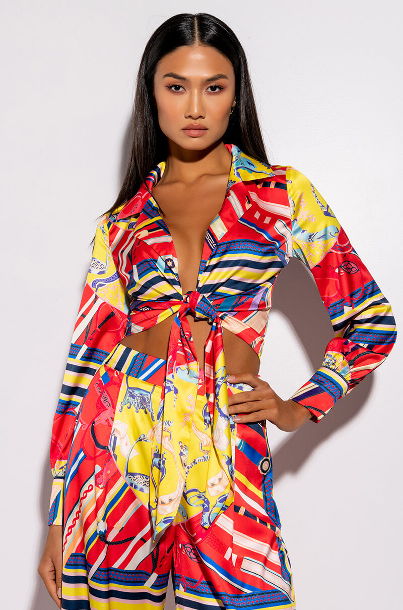 CAYMAN WRAP FRONT TOP