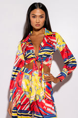 CAYMAN WRAP FRONT TOP