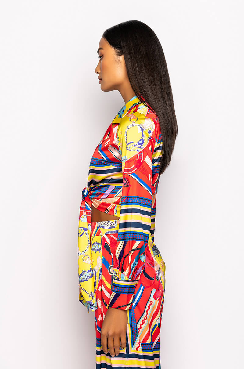 CAYMAN WRAP FRONT TOP