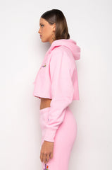 CHAMPION CANDY LAND CROPPED REVERSE WEAVE HOOD - GRAPHIC