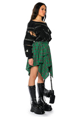 CHARLY MINI PLAID SKIRT