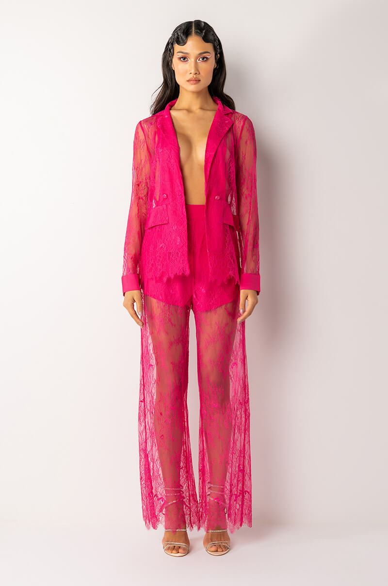 ALL OVER LACE BLAZER