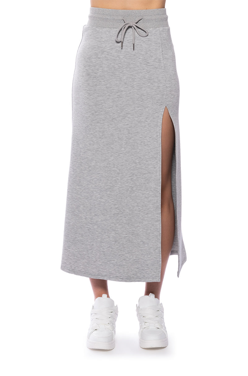 CHILL DAYS COZY MAXI SKIRT