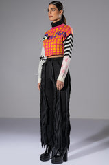 CIAO BELLA GRAPHIC TURTLENECK SWEATER