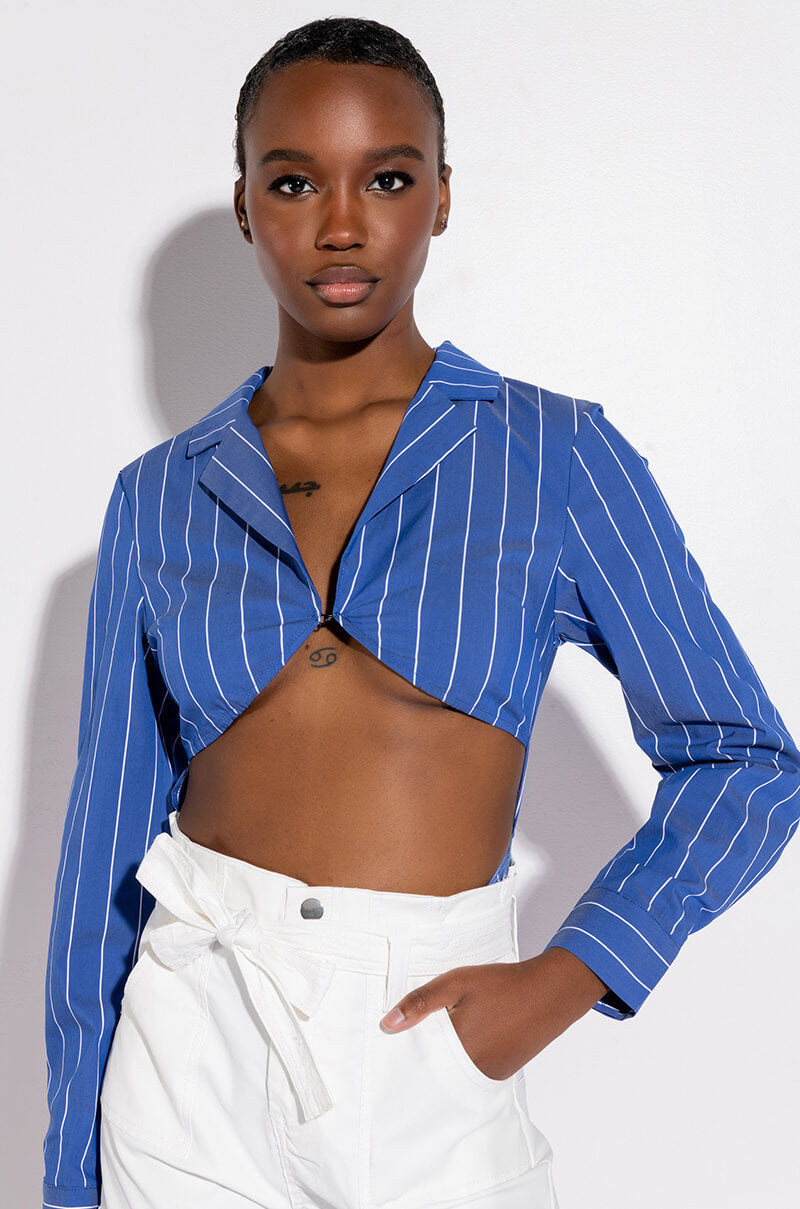 MELANIE CUT OUT COLLARED BODYSUIT