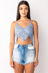 MALIA CROCHET TOP
