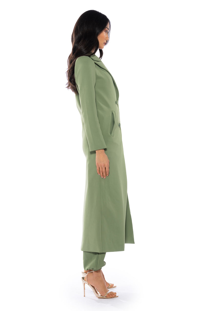 COCOA BUTTER SCUBA TRENCH