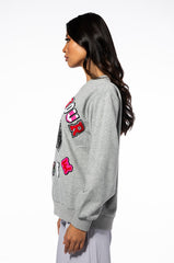 COLLEGIATE VARSITY BLUES CREW NECK SWEATSHIRT