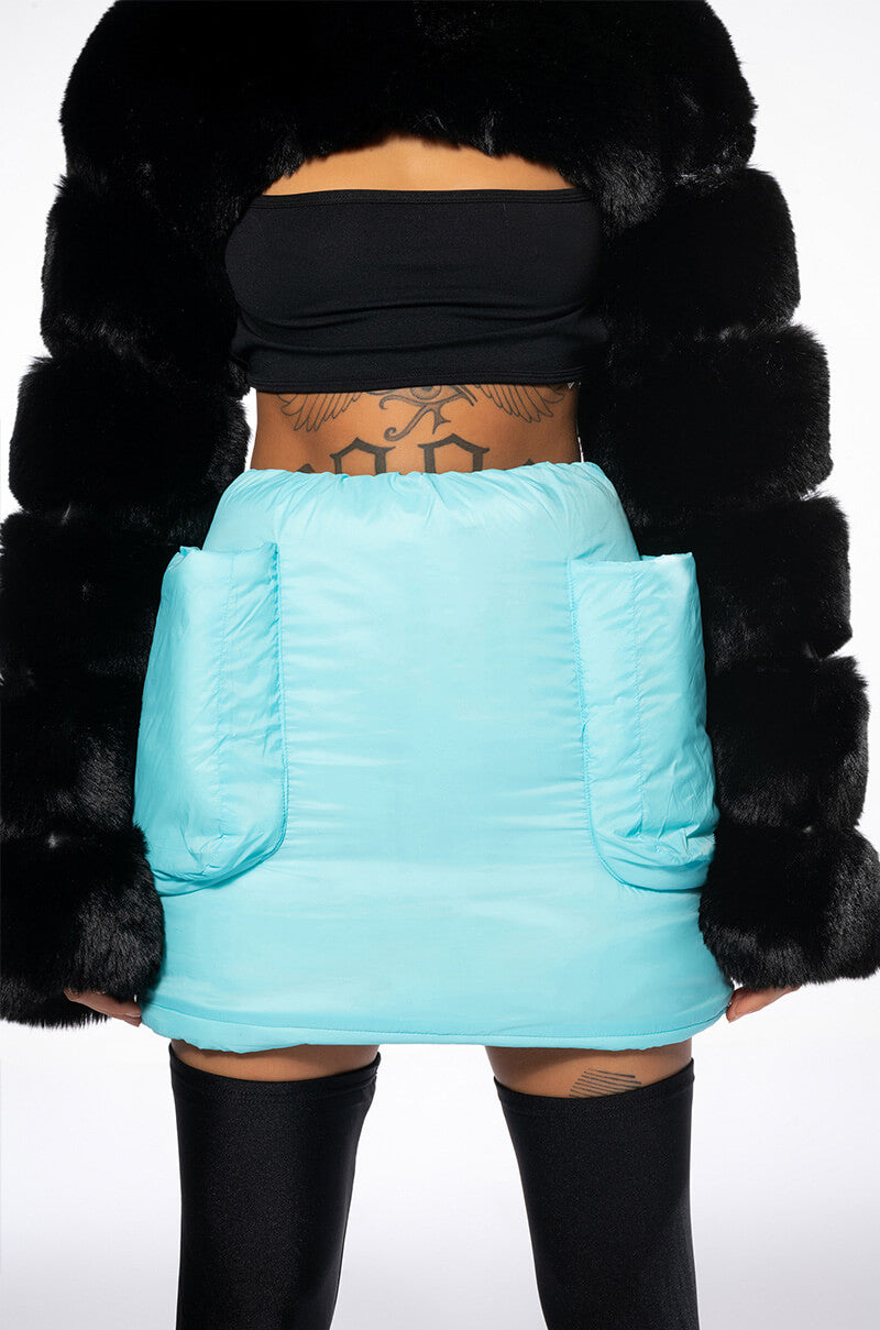 CORI POCKET PARACHUTE SKIRT
