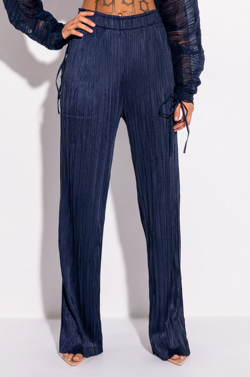 DAHLIA PLEATED PALAZZO PANT