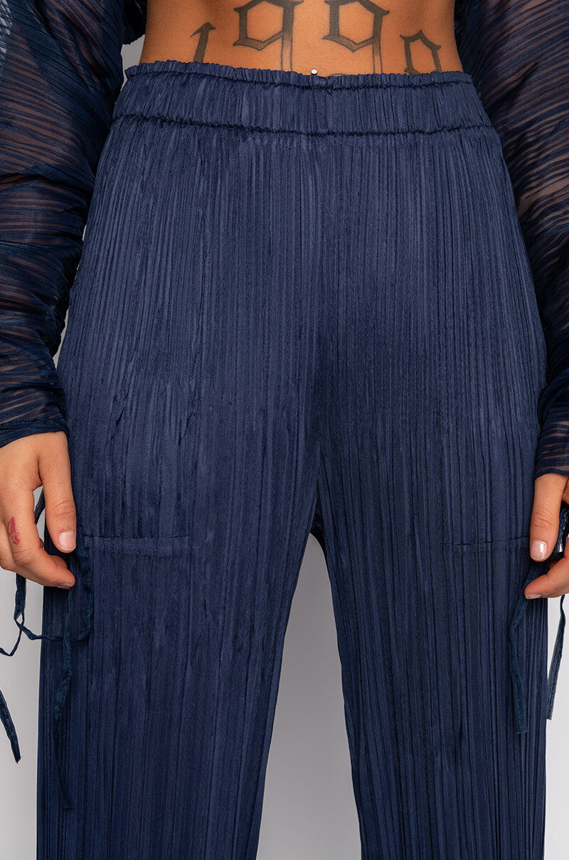 DAHLIA PLEATED PALAZZO PANT