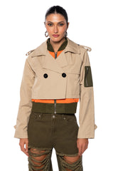 DANA CROPPED TRENCH WITH BOMBER LAYER