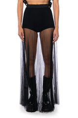 DANCING ALL NIGHT MAXI SKIRT IN BLACK