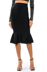 DAPHNE PEPLUM SKIRT