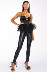 DARK ANGEL TULLE CORSET