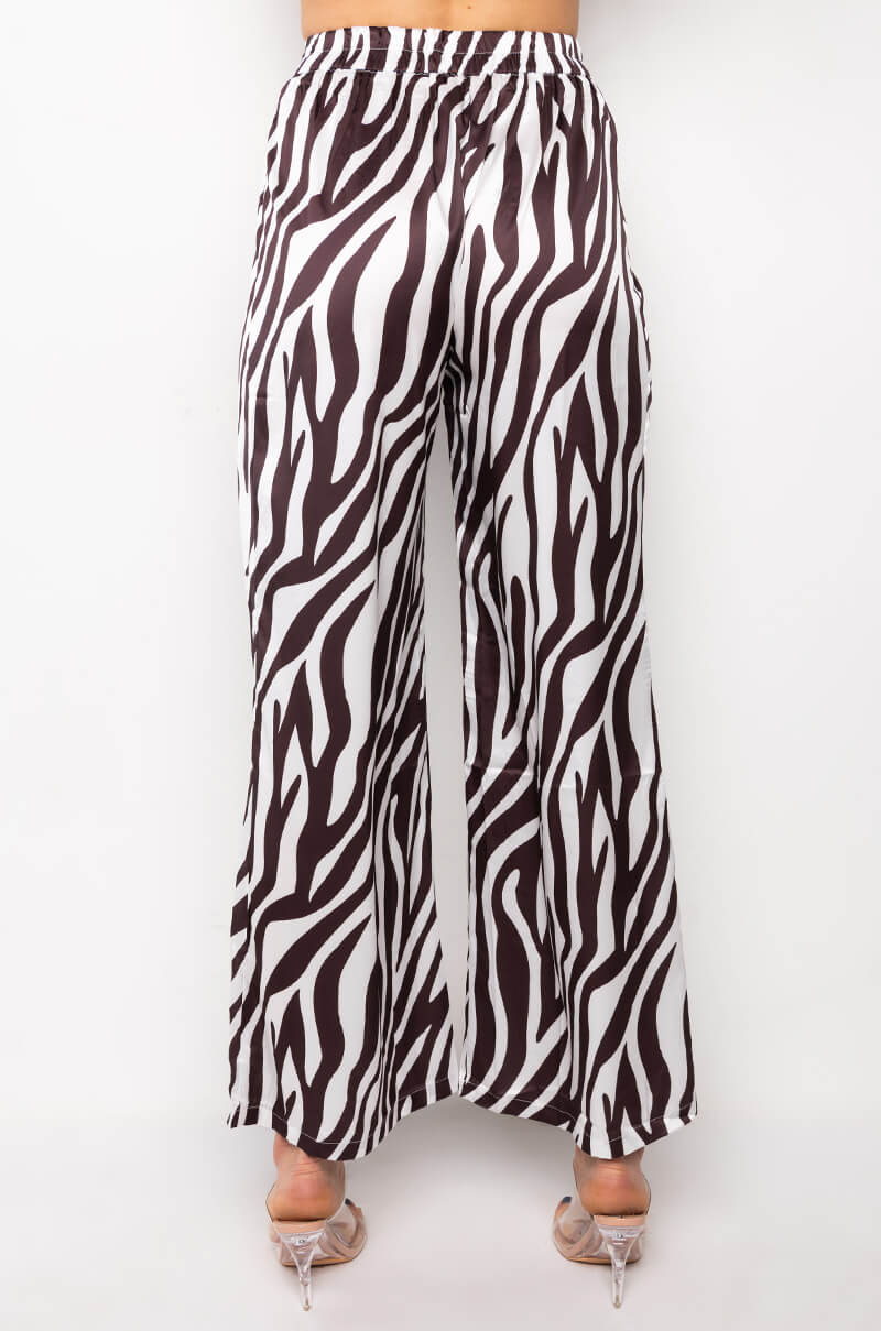 DASH SATIN PALAZZO PANTS