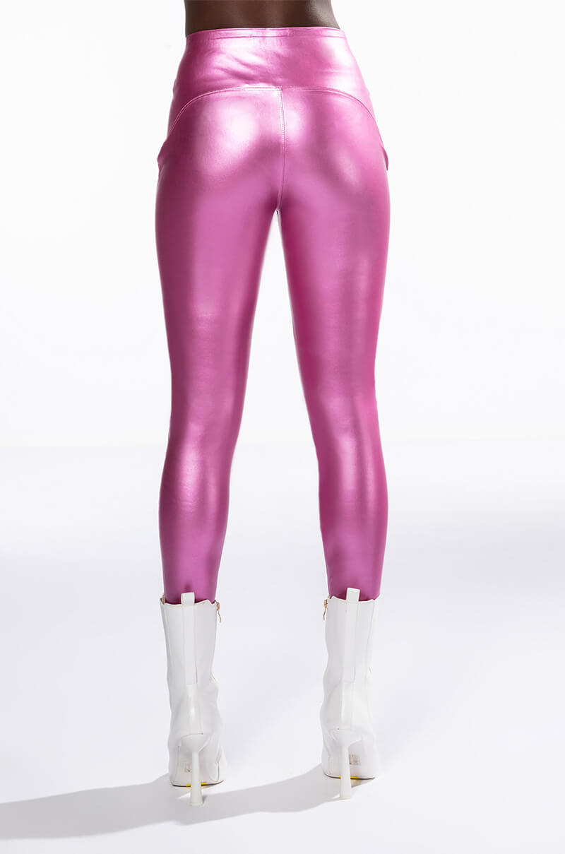 DAYTIME DISCO FAUX LEATHER LEGGING