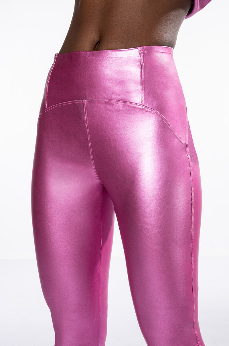 DAYTIME DISCO FAUX LEATHER LEGGING