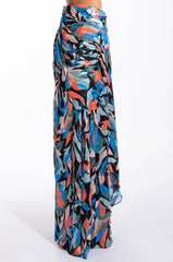 DECOMPRESS KNOT DETAIL MAXI SKIRT