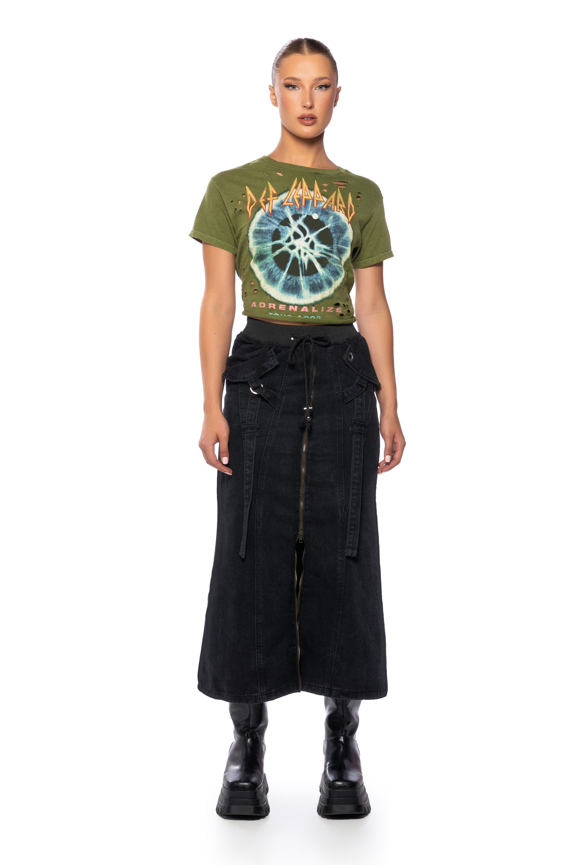 DEF LEPPARD SHORT SLEEVE BABY TEE