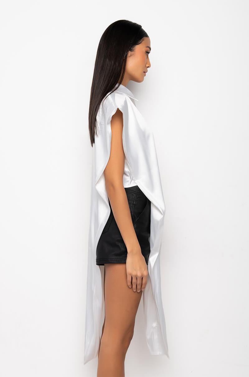 DESIRE MAXI BUTTON UP BLOUSE