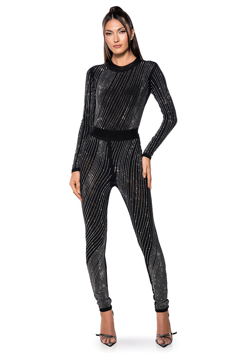 DIAMOND MESH LEGGING