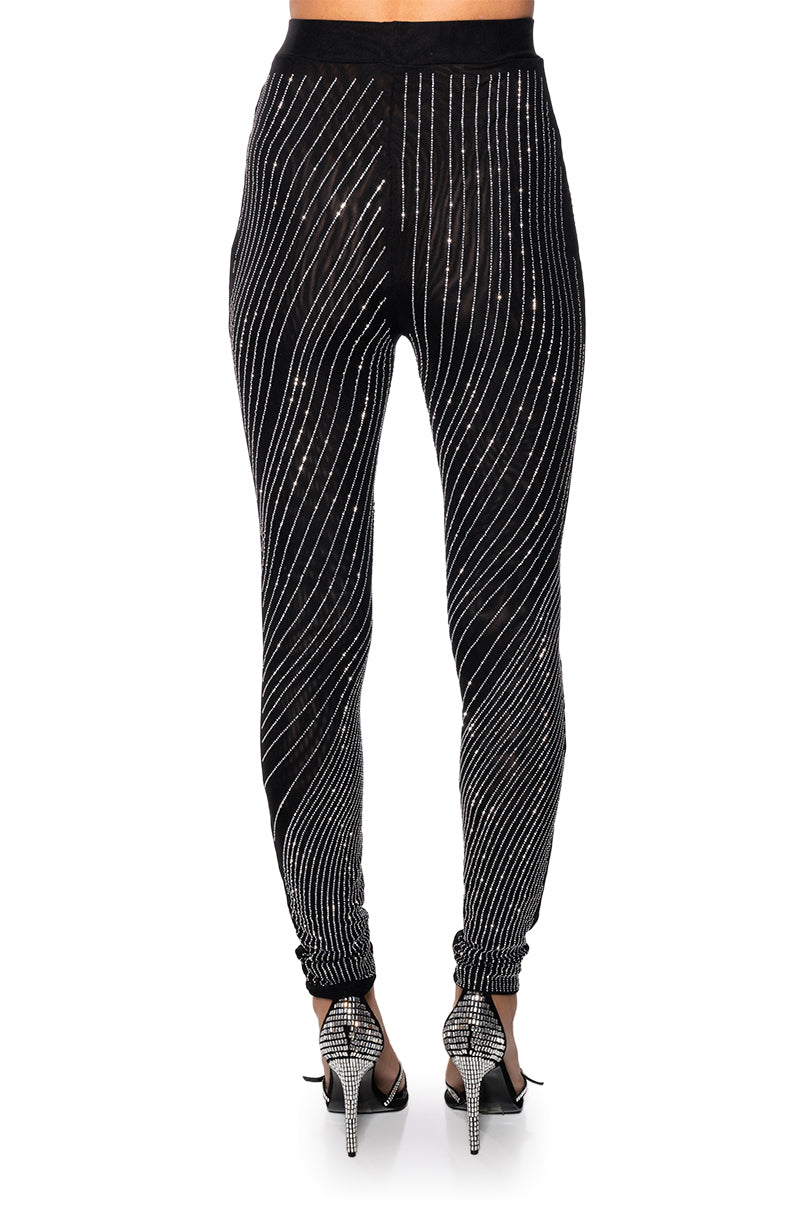DIAMOND MESH LEGGING