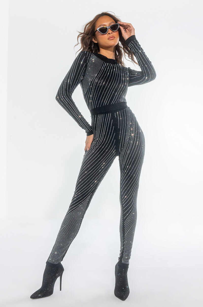 DIAMOND MESH LEGGING