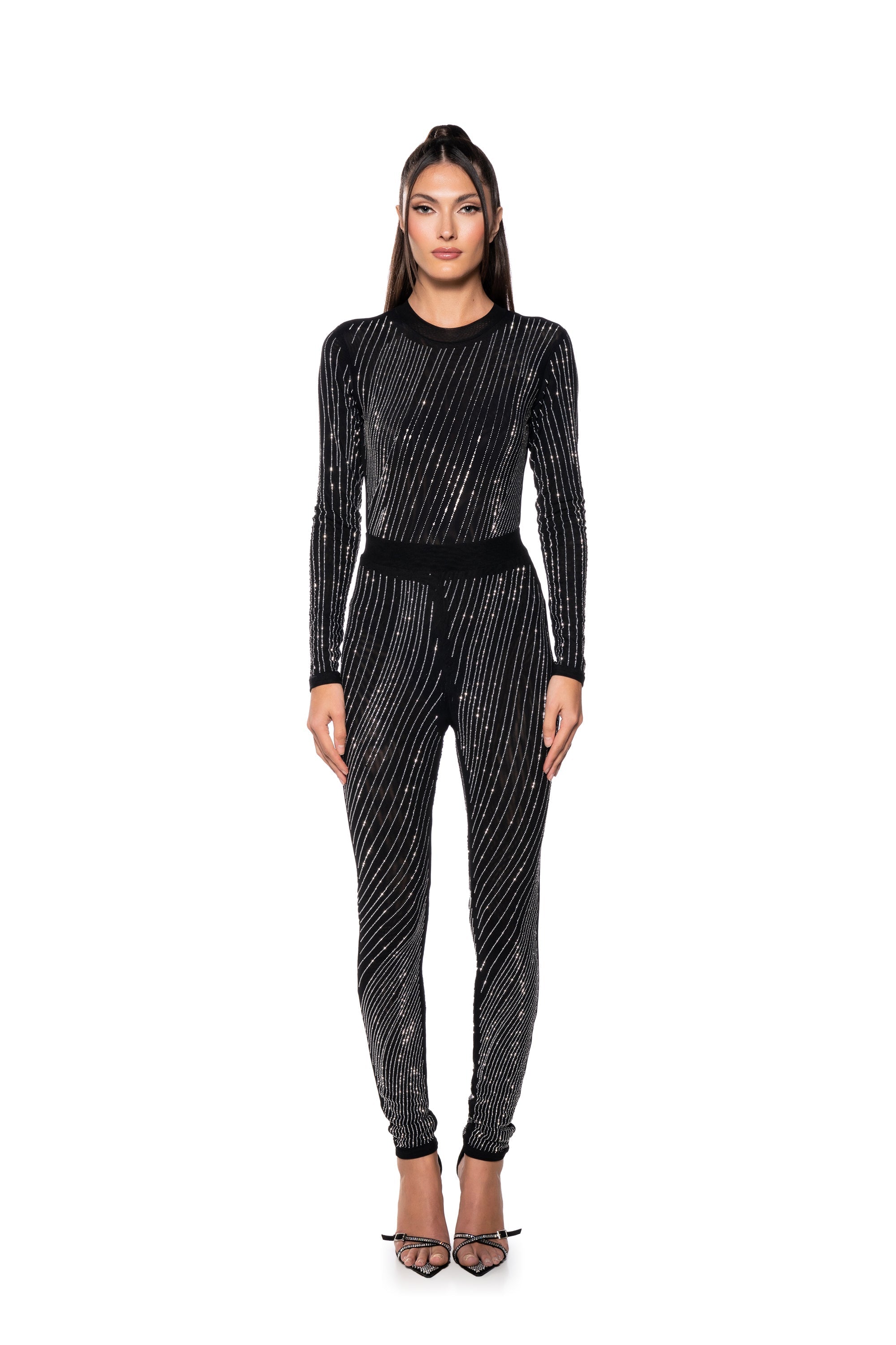DIAMOND MESH LEGGING