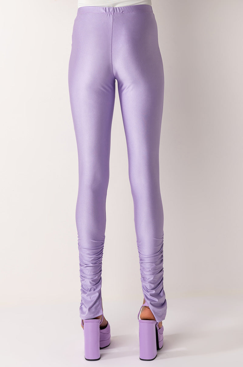 ICE SCUBA RUCHED ANKLE LEGGINGS