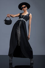 DOWN TO BUSINESS MAXI TRENCH VEST